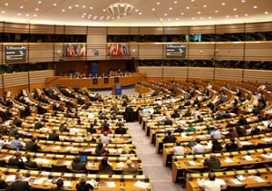 Hemicycle Space Conference al Parlamento Europeo - Bruxelles