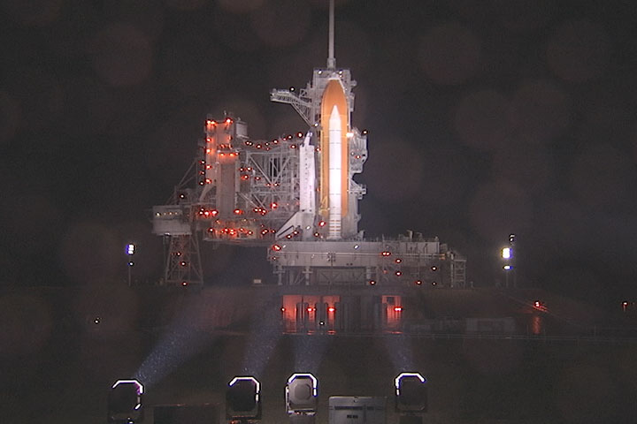 STS-133 Shuttle Discovery sul Pad