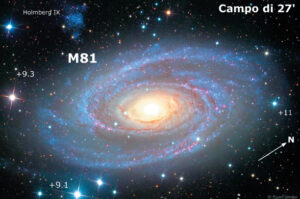 Struttura a spirale di M81