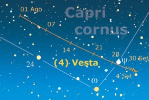 Vesta Sarà possibile vedere Vesta ad occhio nudo?