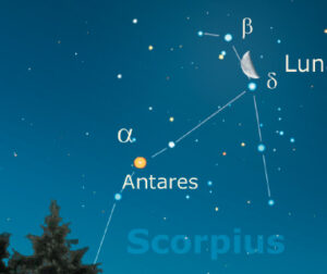Luna nello Scorpione