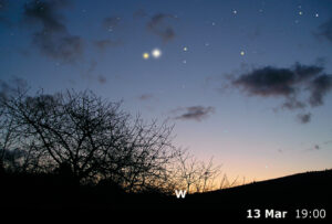 Congiunzio e Venere e Giove