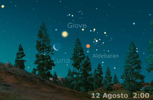 Luna - Giove