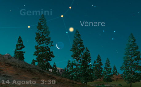 Congiunzione 14 Agosto