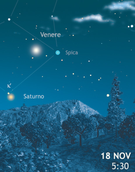 Congiunzione Venere Spica