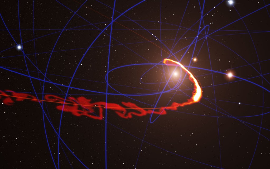 Simulazione-di-una-nube-di-gas-dilaniata-dal-buco-nero-al-centro-della-Via-Lattea