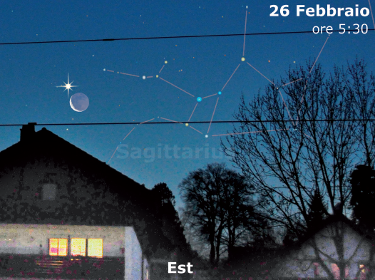 Venere e Luna