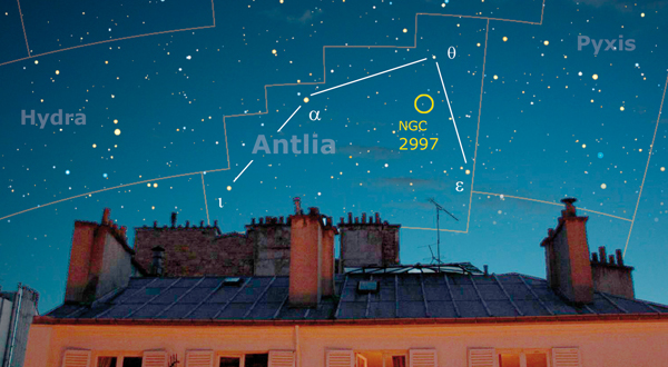 Cielo sepolto cartina antlia