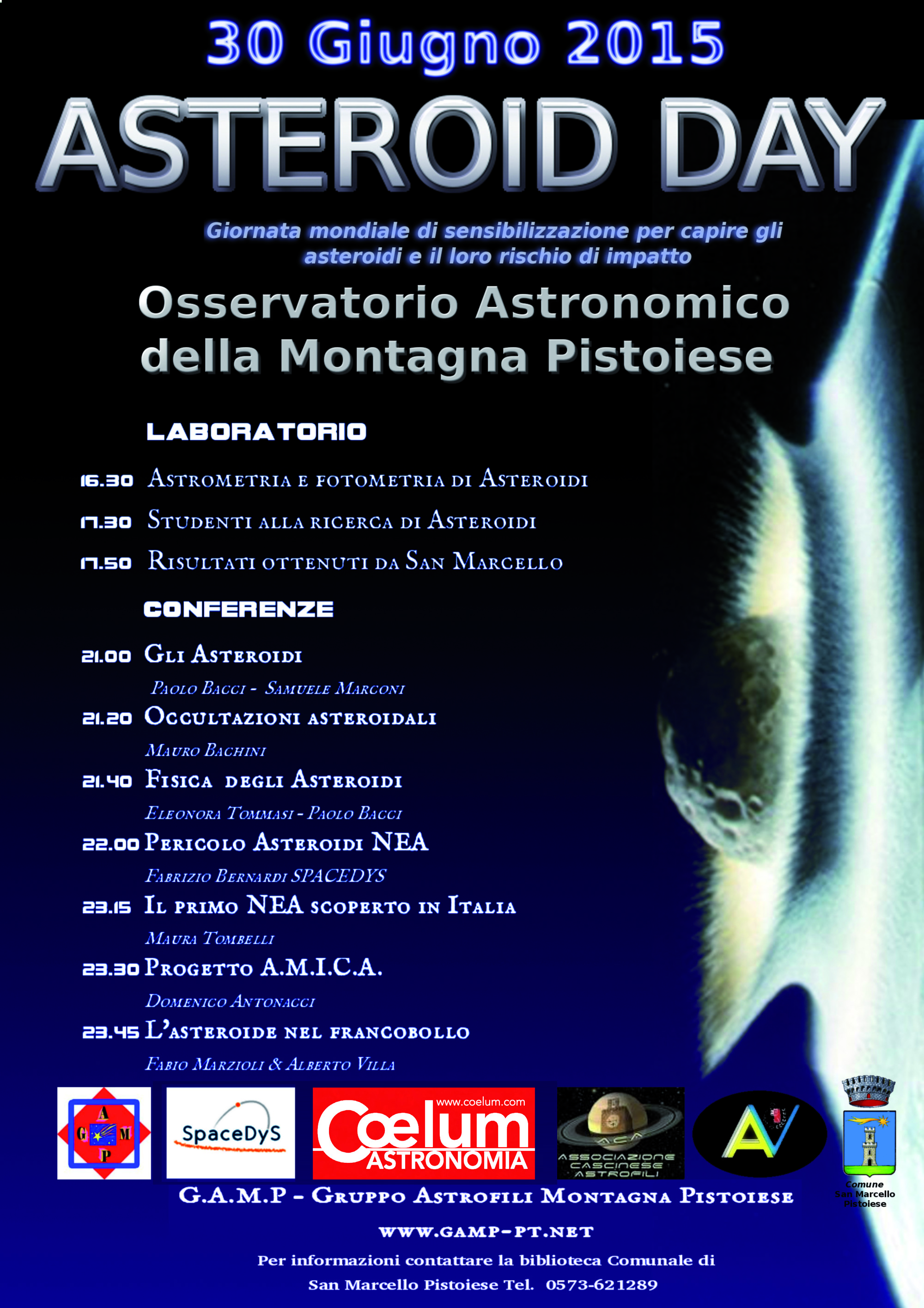 locandina asteroidi