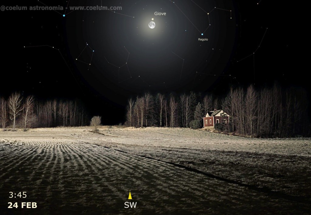 24 feb luna giove