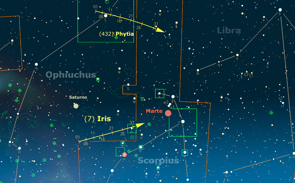 mappa iris pythia