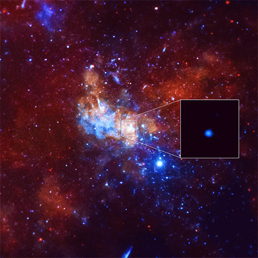 Sgr-A-flare-Sept14_2013-flare Raggi X dalla regione vicina a Sagittarius A