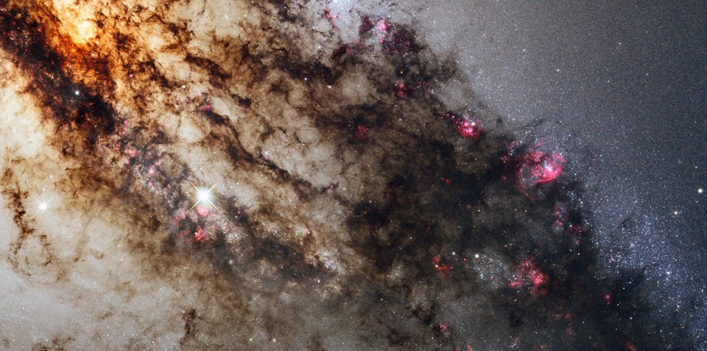 Spectacular Hubble view of Centaurus A