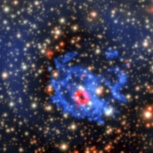 MUSE view of the surroundings of a hidden neutron star in the Sm
