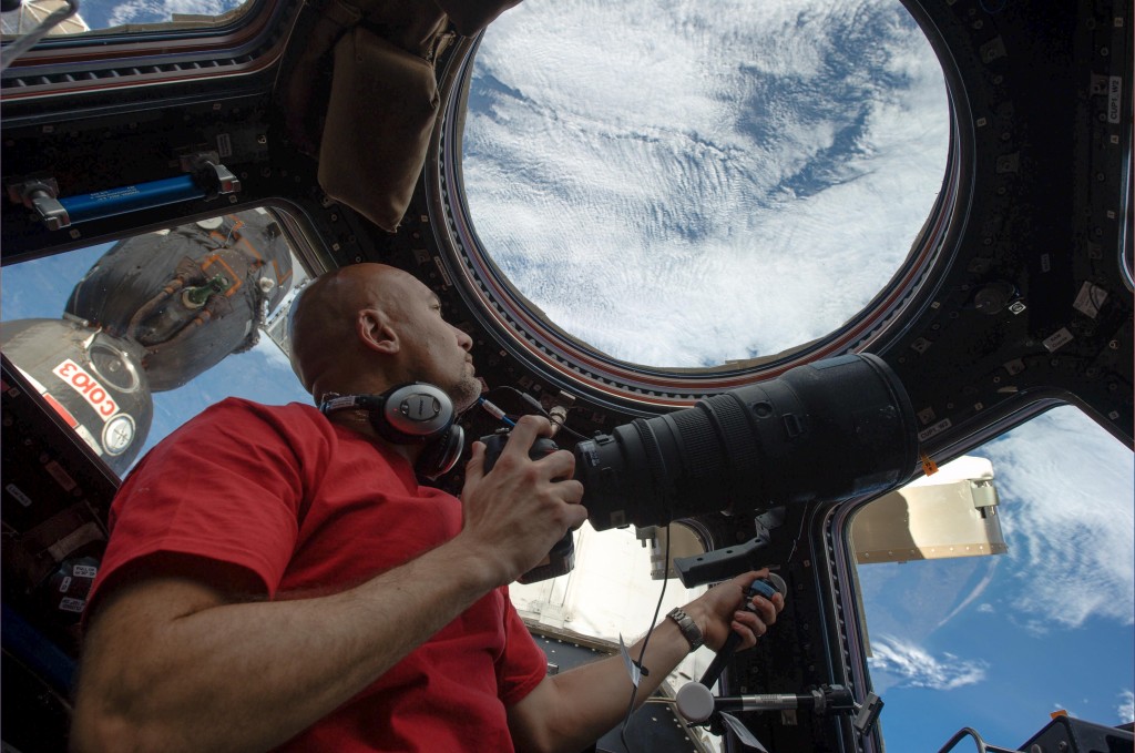 Luca_Parmitano_Cupola