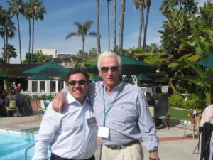 l'autore con Cernan