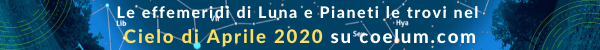 Effemeridi aprile 2020