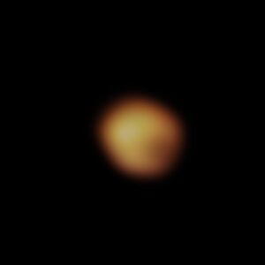 Image of Betelgeuseâs surface taken in January 2020