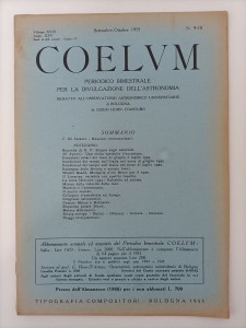 copertina Coelum 1955 n 9_10