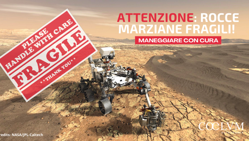 Attenzione rocce marziane fragili!
