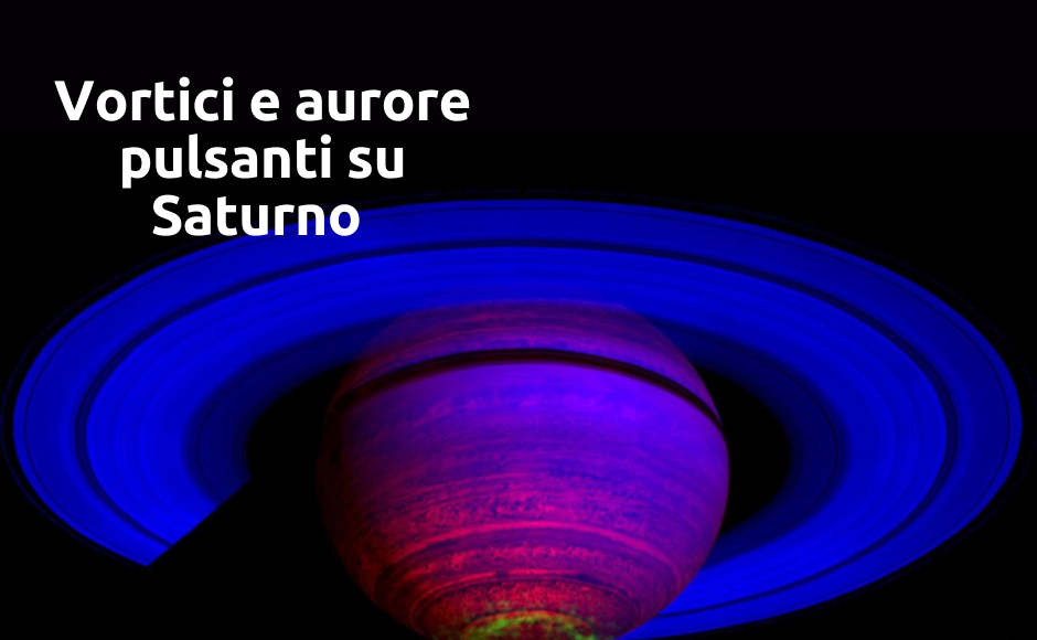 Vortici e aurore pulsanti su Saturno