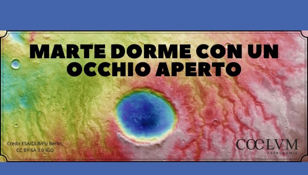 Marte dorme con un occhio aperto