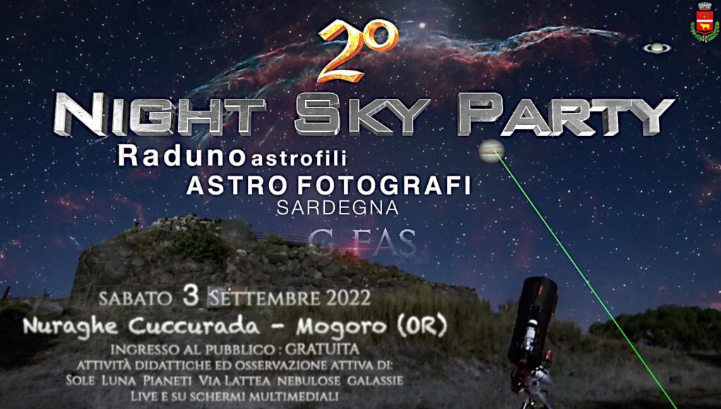 night sky party sardegna