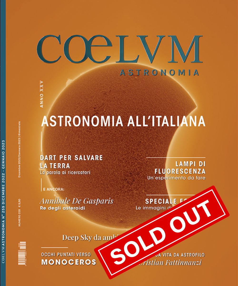 Coelum Astronomia n° 259 Dicembre 2022/Gennaio 2023