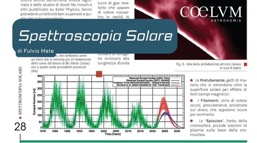 Spettroscopia Solare