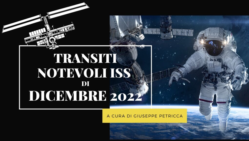 Transiti ISS di dicembre 2022