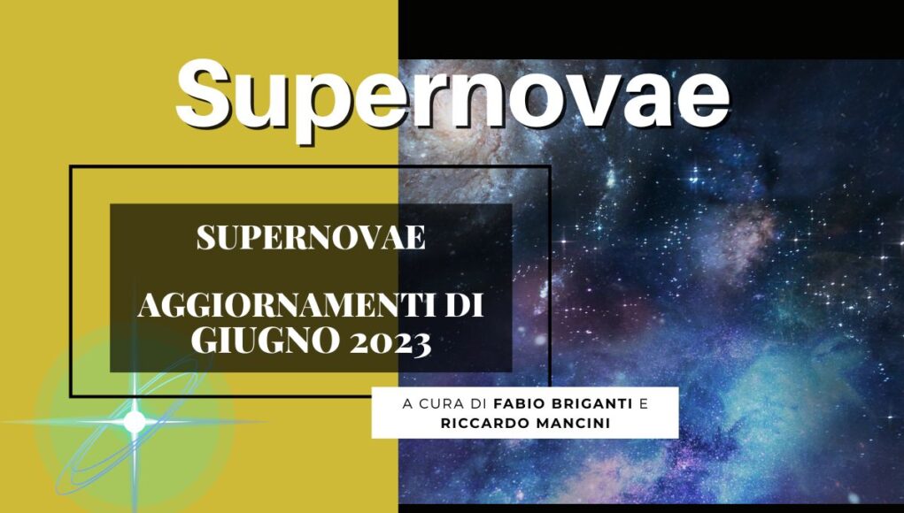 Supernovae di giugno 2023