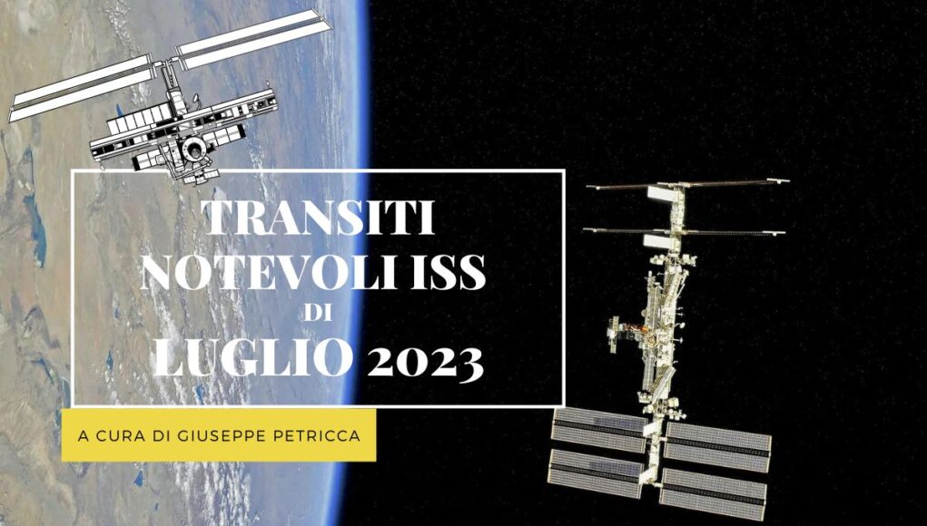 Transiti ISS di luglio 2023