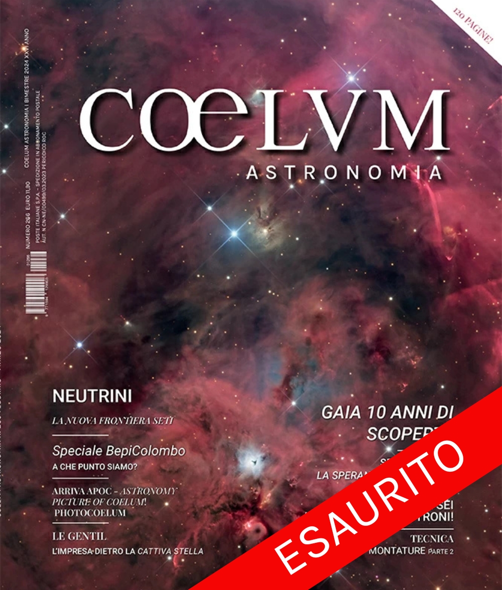 Coelum Astronomia n° 266 anno XXVI I/24