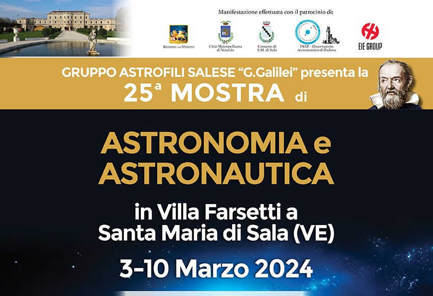 Locandina 25a Mostra Astronomia e Astronautica