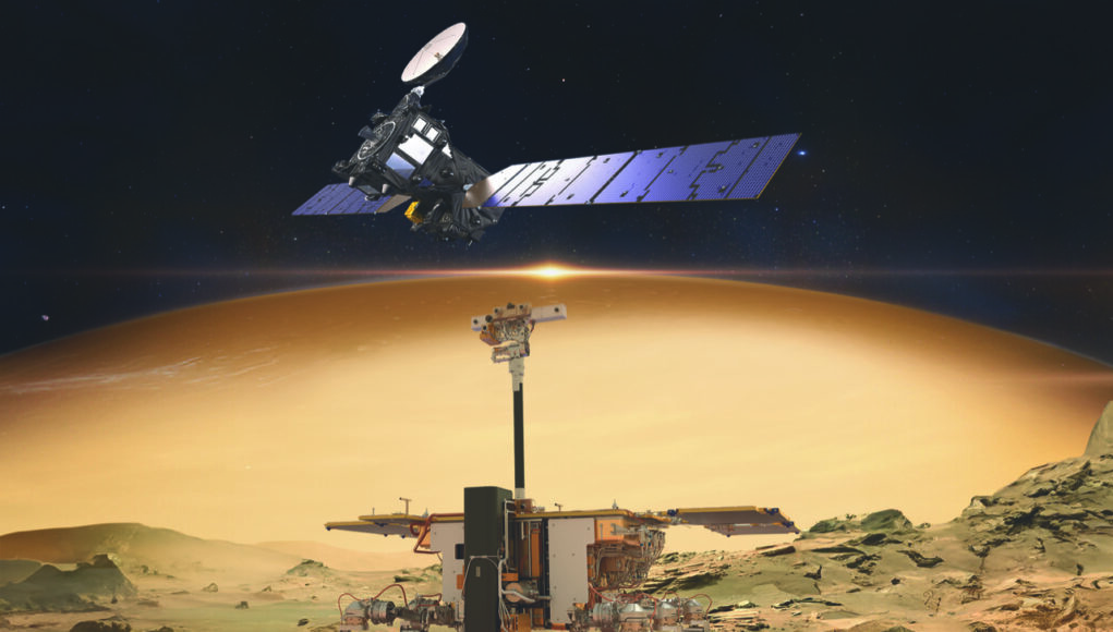 ExoMars - Rover and TGO ©Thales Alenia Space_Master Images Programmes