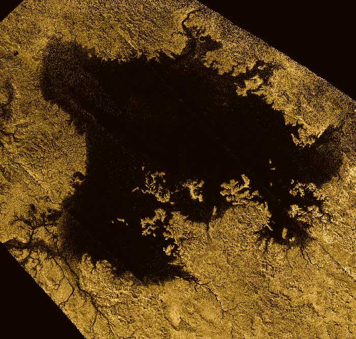 Mare Ligeia su Titano