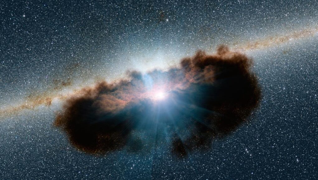 Galassia nucleo galattico attivo Intelligenza Artificiale telescopio Fermi