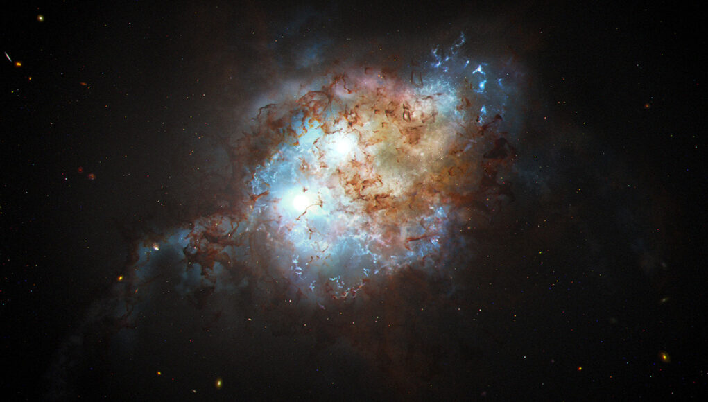 immagine artistica quasar immagine simbolica astronomia