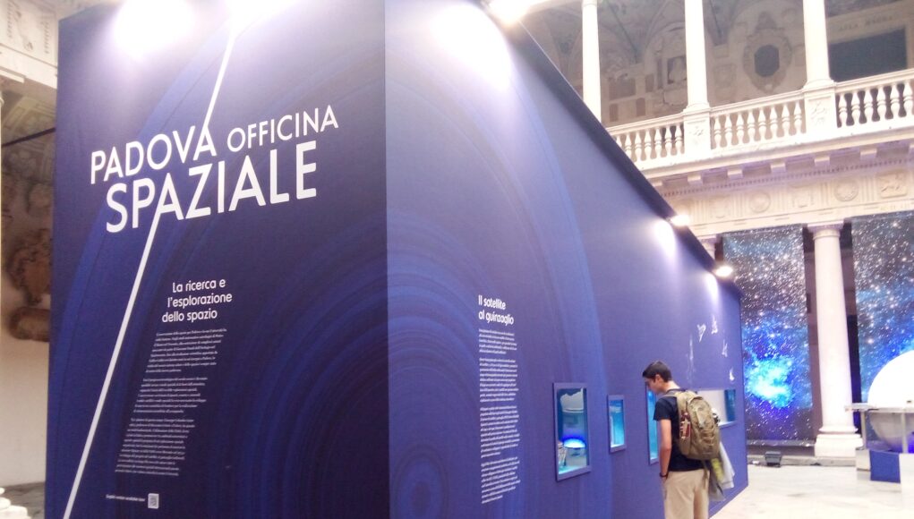 IMG_20240926_164434 L'installazione "Officina spaziale" a Palazzo del Bo