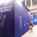 L'installazione "Officina spaziale" a Palazzo del Bo