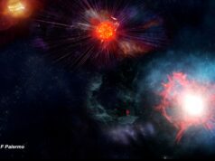 Modelli 3D per le Supernovae Rappresentazione artistica delle fasi che portano all’esplosione di una supernova