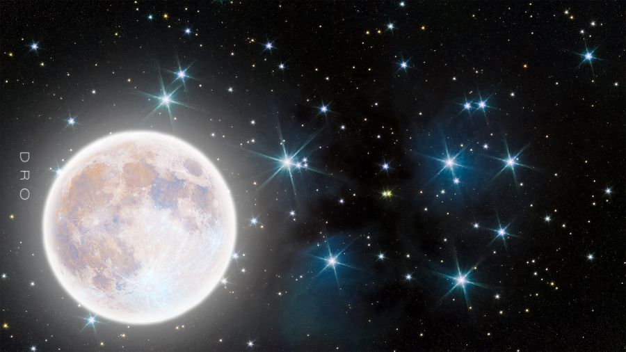 Luna Pleiadi di Alessandro Passeggia