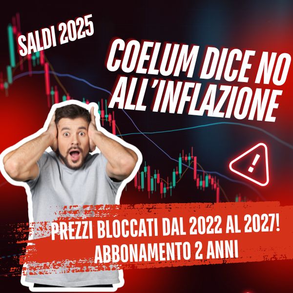 COELUM dice "NO" all'inflazione 2 anni