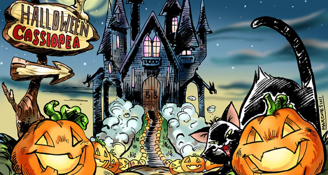 Gli AstroRacconti di GattoBuio – Grande festa di Halloween alla reggia di Cassiopea