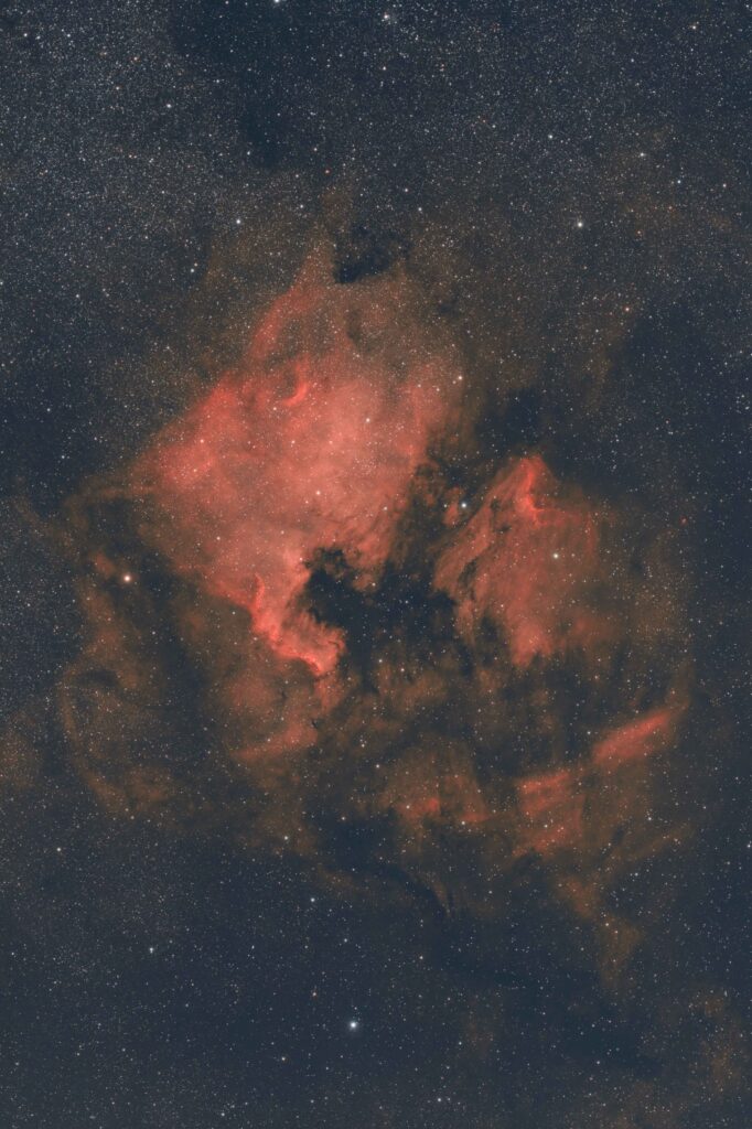 Nebulose Nord America e Pellicano