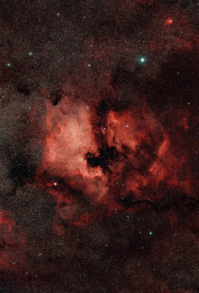 Nebulosa Nord America e nebulosa Pellicano