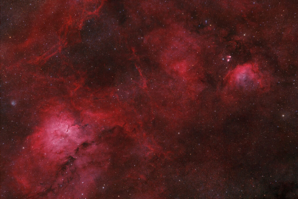 Il complesso nebulare della Volpetta