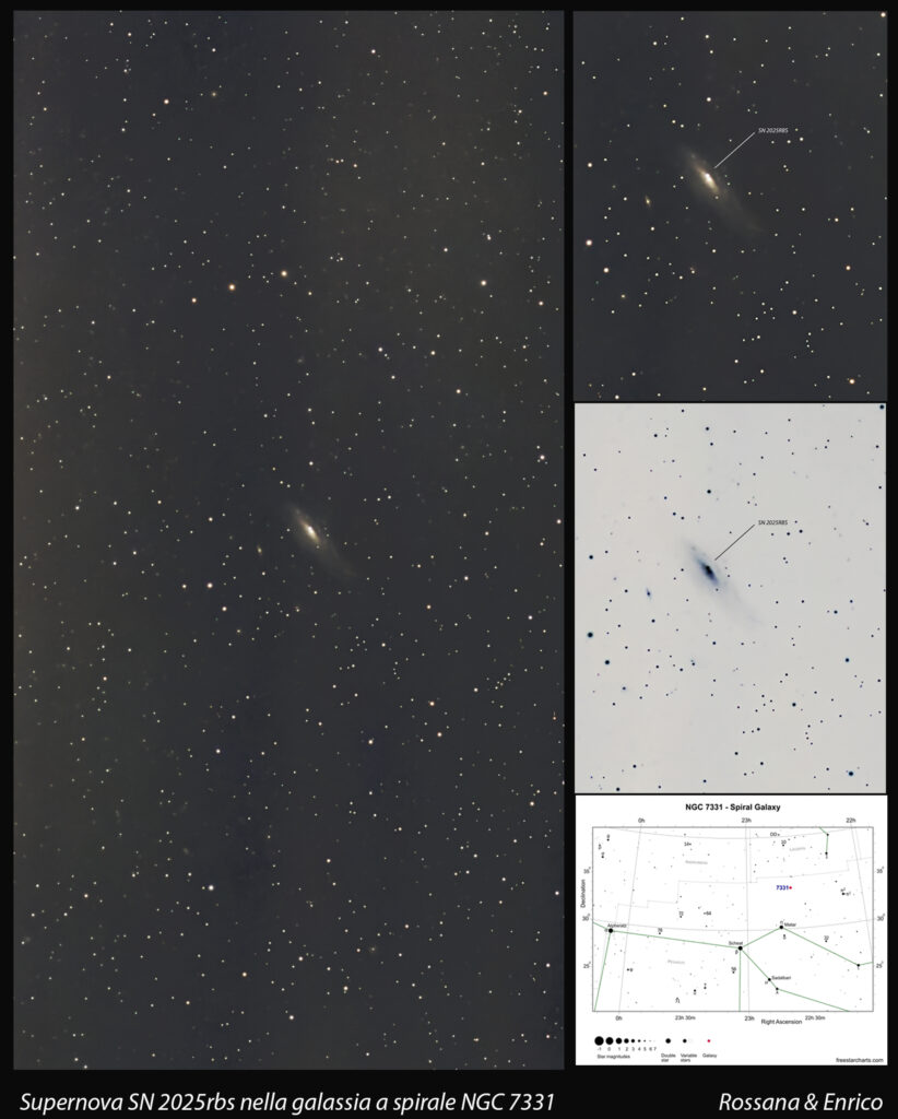 Supernova SN 2025RBS in NGC 7331