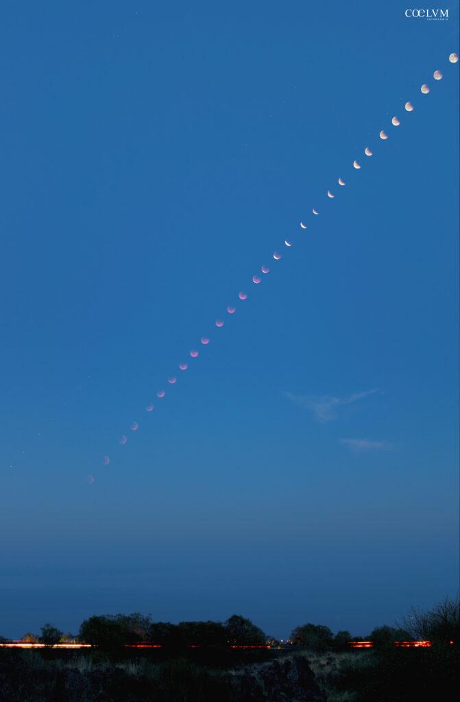 La Luna gioca a nascondino
