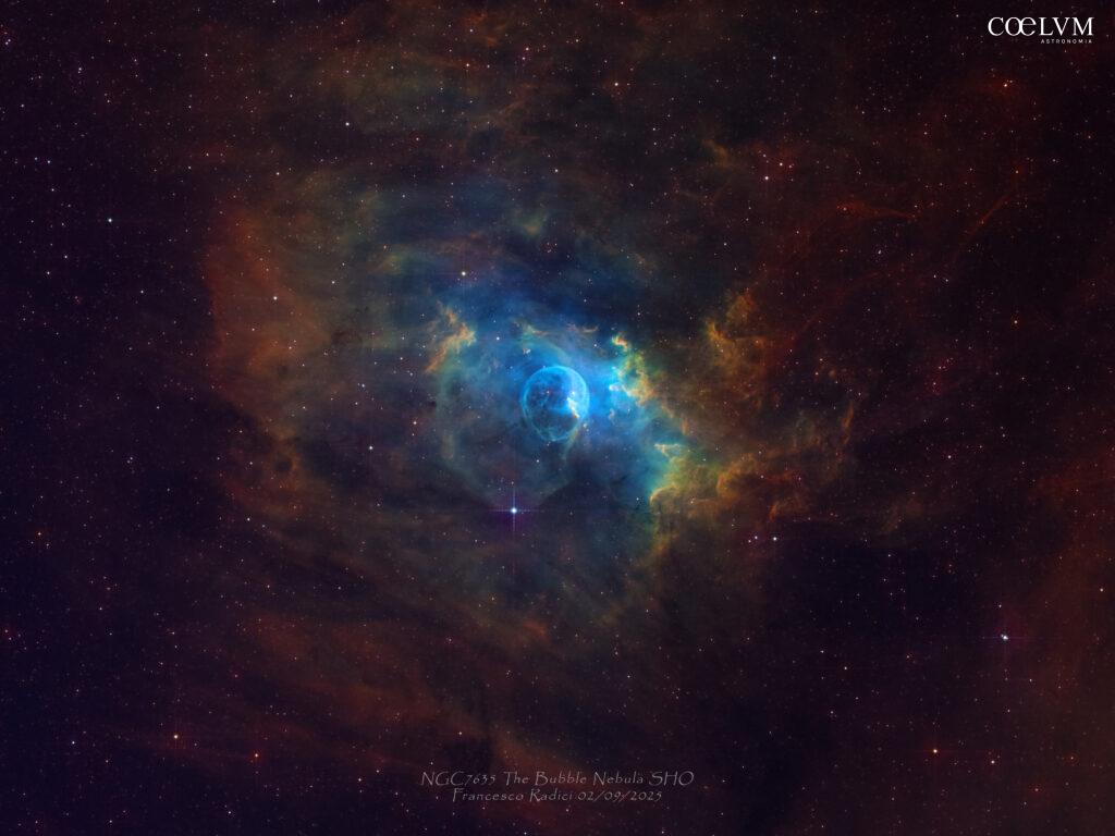 NGC7635 The Bubble Nebula (SHO)